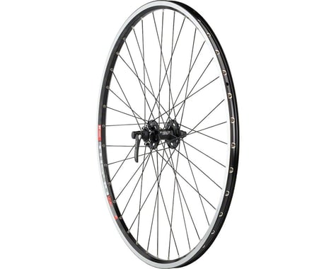 Quality Wheels XT/TK540 Rim/Disc Front Wheel (Black) (QR x 100mm) (700c / 622 ISO)