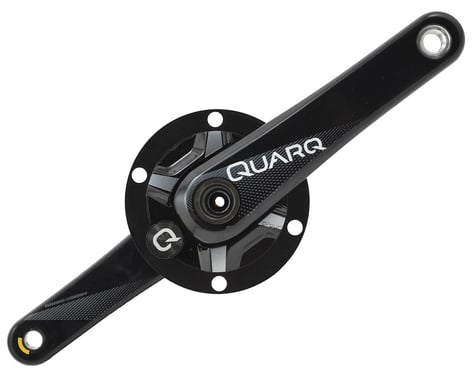 Quarq DFour Power Meter Crankset (Black) (GXP Spindle) (175mm)