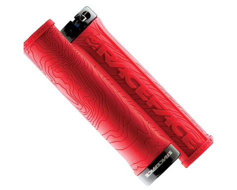 Race Face Half Nelson Lock-On Grips (Red)