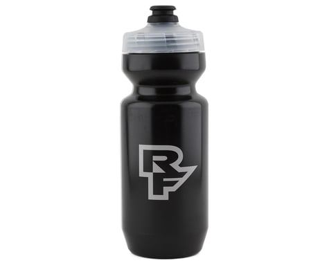 Race Face Purist Water Bottle w/ MoFlo Cap (Black) (22oz)