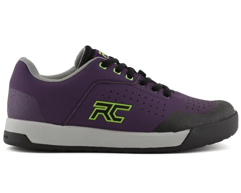 Ride Concepts Men's Hellion Flat Pedal Shoe (Purple/Lime) (12.5)