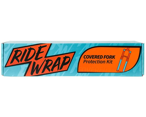 RideWrap Covered Mountain Bike Frame Protection Kits (MTB Fork) (Gloss)