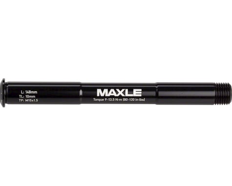 RockShox Maxle Stealth Front Thru Axle (Black) (15 x 100mm) (148mm) (1.5mm)