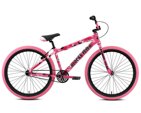 SE Racing 2022 Blocks Flyer 26" Bike (Pink Camo) (22" Toptube)