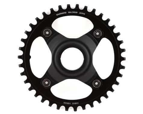 Shimano Steps E-MTB Direct Mount Chainring (Black) (1 x 10/11 Speed) (Single) (55mm Chainline) (38T)
