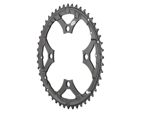 Shimano Deore M532 Chainrings (Black/Silver) (3 x 9 Speed) (Outer) (104mm BCD) (48T)
