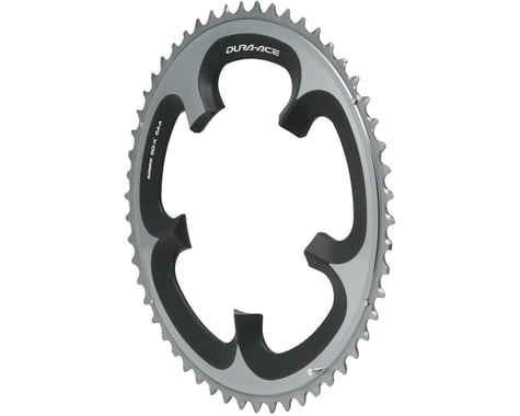 Shimano Dura-Ace FC-7900 Chainrings (Silver/Black) (2 x 10 Speed) (130mm BCD) (Outer) (A-Type) (55T)