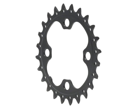 Shimano Deore LX T671 Chainring (Black) (3 x 10 Speed) (64/104mm BCD) (Inner) (24T)