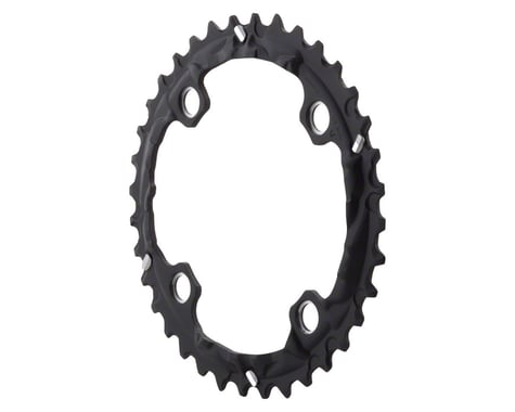 Shimano Deore LX T671 Chainring (Black) (3 x 10 Speed) (64/104mm BCD) (Middle) (36T)
