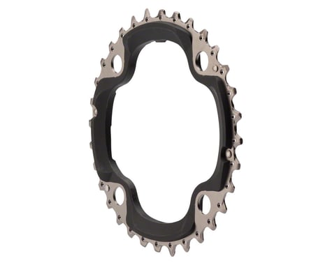 Shimano Deore LX T671 Chainring (Black) (3 x 10 Speed) (64/104mm BCD) (Middle) (32T)