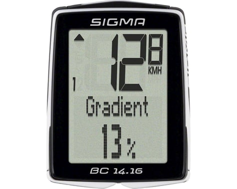 Sigma BC 14.16 Bike Computer (Black) (Wired)