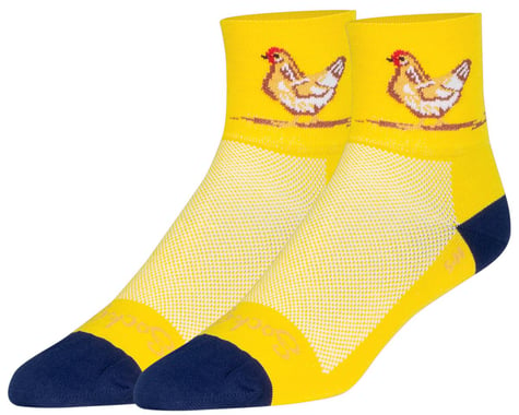 Sockguy 3" Socks (Cluck Yellow) (L/XL)