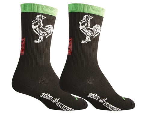 Sockguy 6" SGX Socks (Sriracha) (L/XL)
