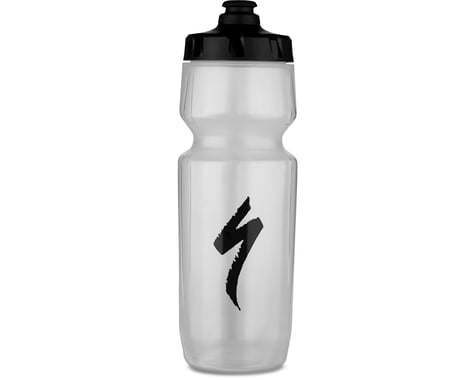 Specialized Purist Hydroflo MoFlo Water Bottle (Translucent/Black S-Logo) (23oz)