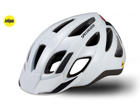 Specialized Centro LED Helmet (Gloss White) (Universal Adult)
