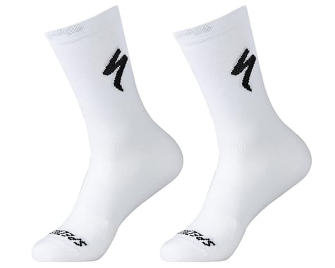 Specialized Soft Air Road Tall Socks (White/Black) (XL)