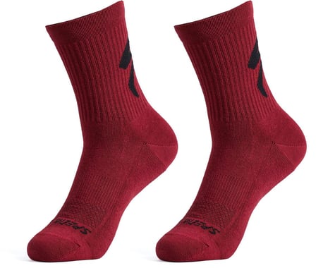 Specialized Cotton Tall Logo Socks (Maroon) (S)