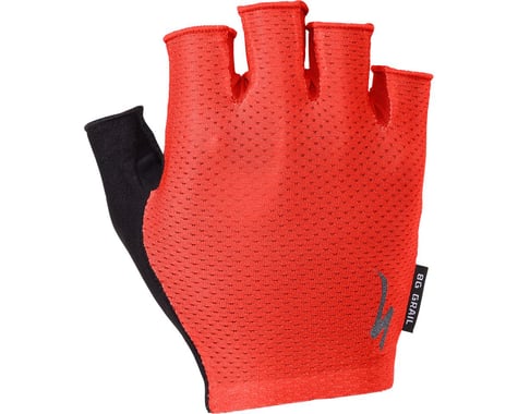 Specialized Body Geometry Grail Fingerless Gloves (Red) (S)