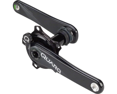 SRAM Quarq DZero Carbon Power Meter Crankset (Black) (Non-Hidden Bolt) (BB30 Spindle) (172.5mm)