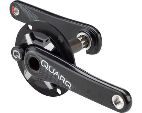 Quarq DFour Power Meter Crankset (Black) (GXP Spindle) (165mm)