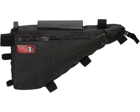 Surly Mountain Frame Bag (Black) (For Karate Monkey, Ogre, Troll, 1x1, & Krampus) (Bag 9)