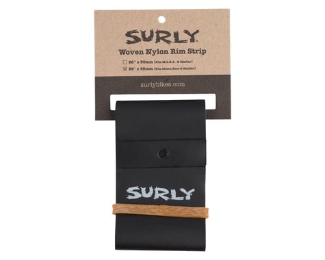 Surly Nylon Rim Strip (Black) (26")  (For Clown Shoe Rim) (65mm)