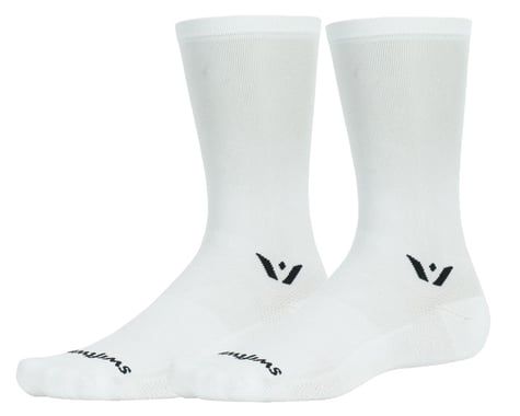 Swiftwick Aspire Seven Sock (White) (L)