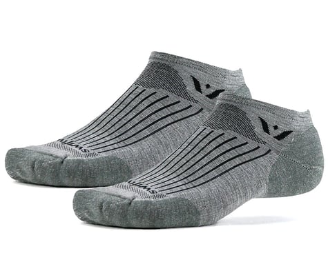 Swiftwick Pursuit Zero Socks (Heater Grey) (S)