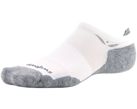 Swiftwick Maxus Zero Tab Socks (White) (S)