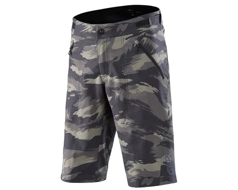Troy Lee Designs Skyline Shell Shorts (Brushed Camo Military) (30)