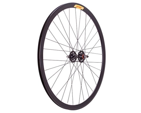 Velocity Deep-V Track Rear Wheel (Black) (Single Speed) (10 x 120mm) (700c / 622 ISO)