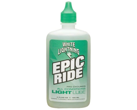 White Lightning Epic Ride Chain Lubricant (Bottle) (4oz)