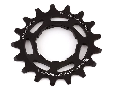 Wolf Tooth Components Single Speed Cog (Black) (3/32") (Aluminum) (17T)