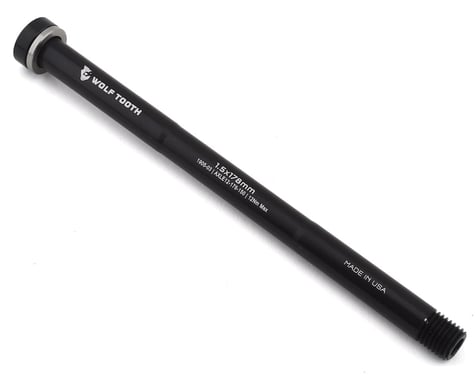 Wolf Tooth Components 12mm Rear Thru Axle (Black) (178mm) (1.5mm)