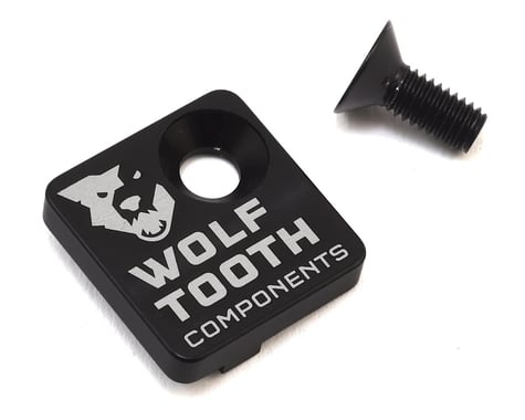 Wolf Tooth Components Direct Mount Front Derailleur Cover (Black/White)