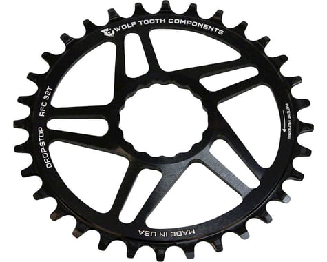 Wolf Tooth Components Race Face Cinch Direct Mount Chainring (Black) (Drop-Stop A) (Single) (3mm Offset/Boost) (30T)