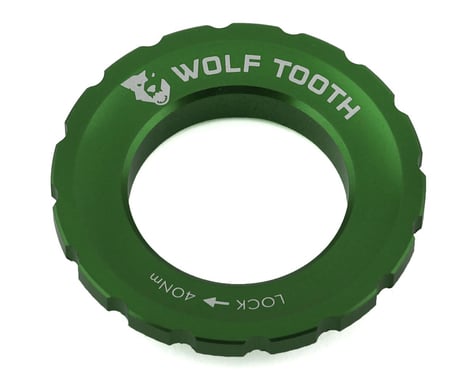 Wolf Tooth Components Centerlock Rotor Lockring (Green)