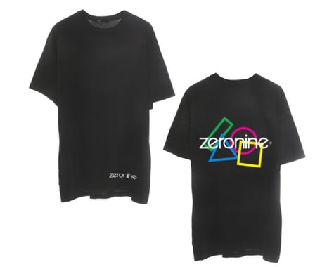 Zeronine Geo Cluster Logo T-Shirt (Black) (L)
