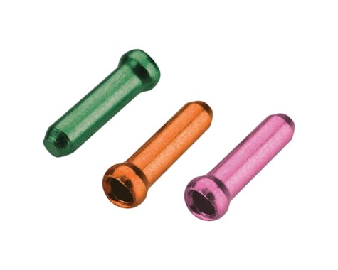 Jagwire 1.8mm Cable End Crimps (Cash/Tango/Pink) (30)