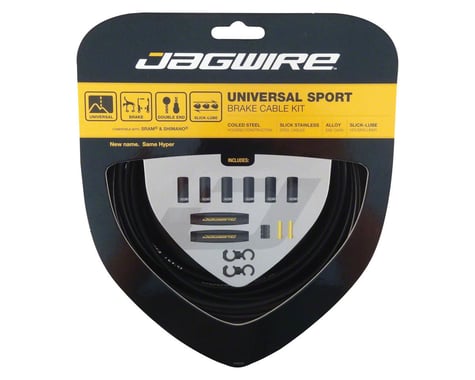 Jagwire Universal Sport Brake Cable Kit (Black) (Stainless) (Road & Mountain) (1.5mm) (1350/2350mm)