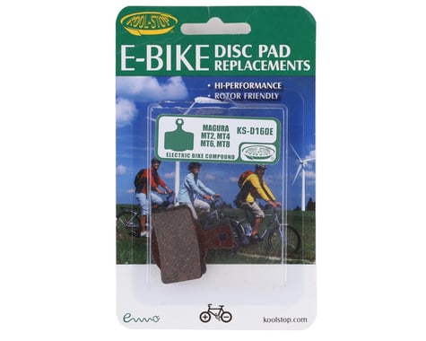 Kool Stop Disc Brake Pads (Organic) (E-Bike Compound) (Magura MT8/6/4/2)