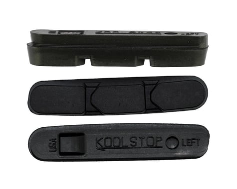 Kool Stop Super Record Brake Pad Inserts (Black) (1 Pair) (Black Compound)