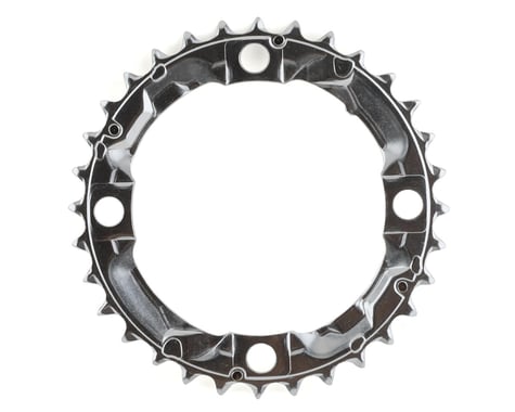 Shimano Alivio M415 Chainrings (Black/Silver) (3 x 7/8 Speed) (104mm BCD) (Middle) (32T)