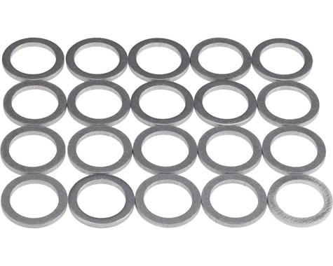 Wheels Manufacturing Aluminum Chainring Spacers (Bag of 20) (1.2mm)