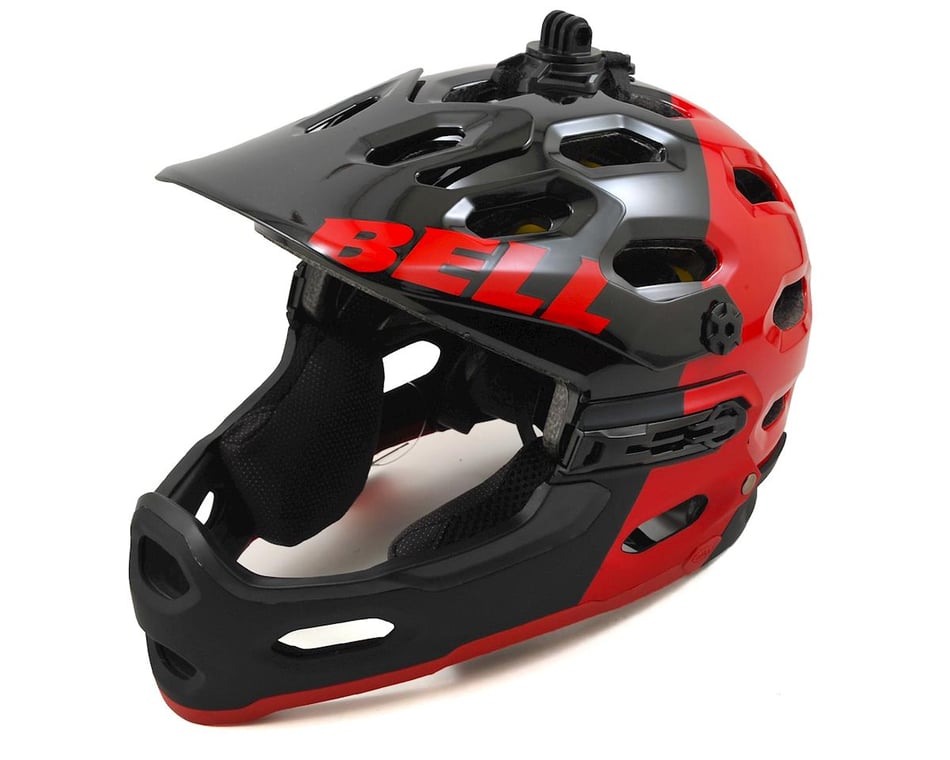 Size Small Bell Super 2 Mountain Bike Helmet Black Red