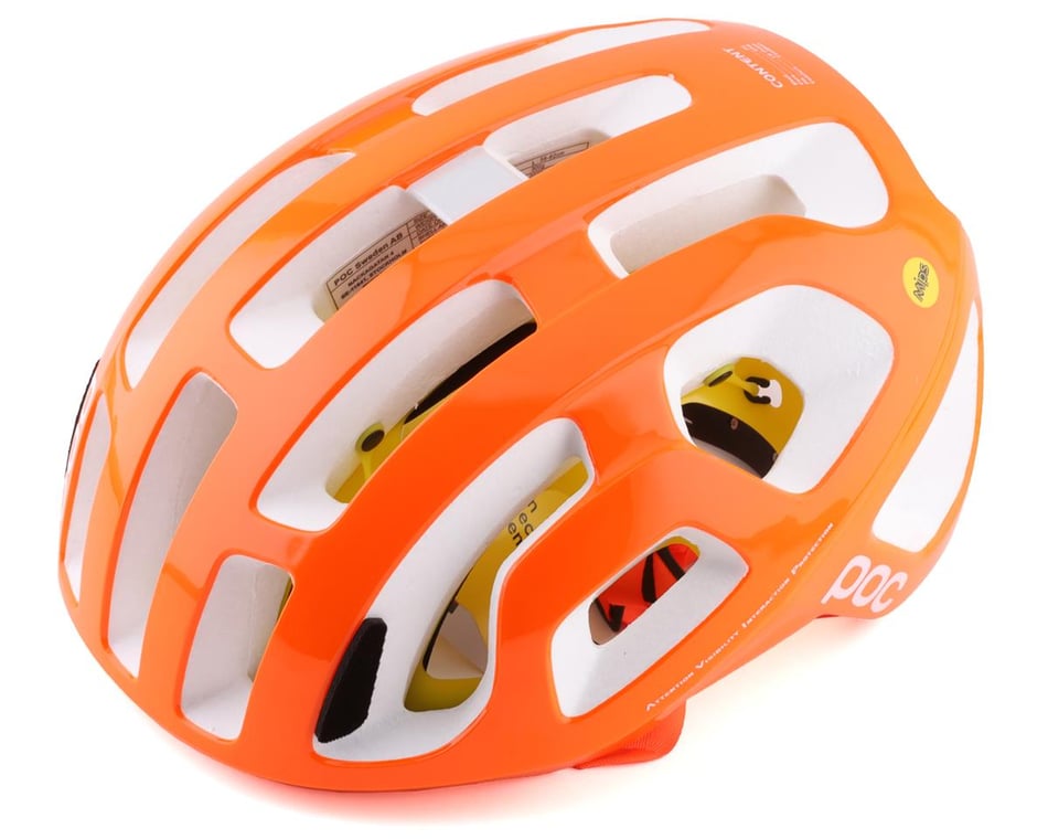 Kom langs om het te weten Afm Verbinding POC Octal MIPS Helmet (Fluorescent Orange AVIP) (L) - AMain Cycling