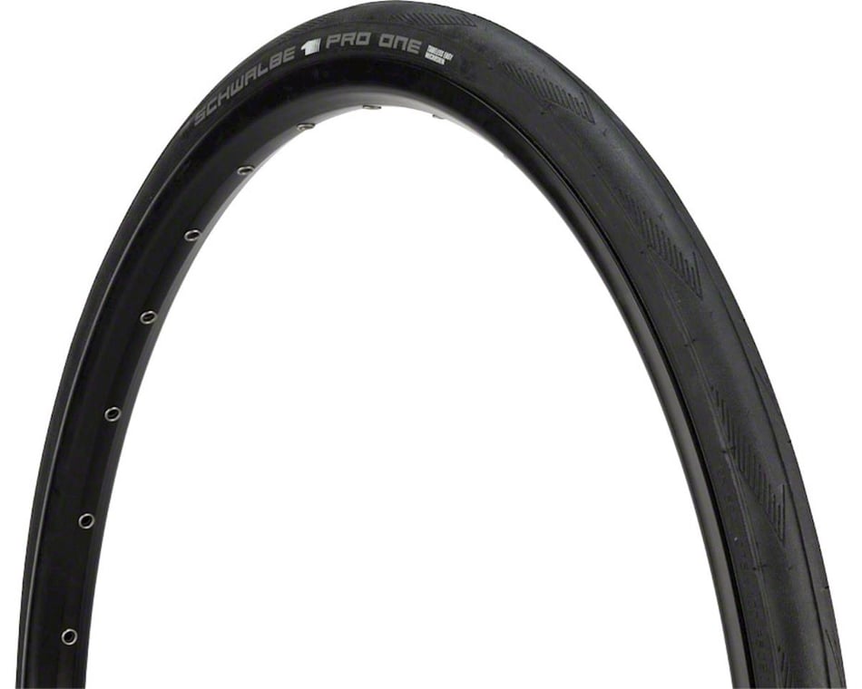 argument Observeer Academie Schwalbe Pro One Tubeless Road Tire (Black) (700c / 622 ISO) (25mm) - AMain  Cycling