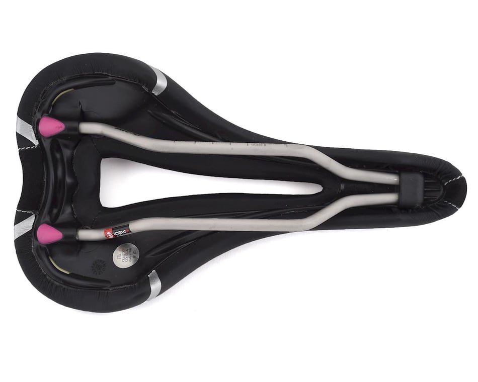 Selle Italia Diva Gel Superflow Women's Saddle (Black) (Titanium (L3) (152mm) - AMain Cycling