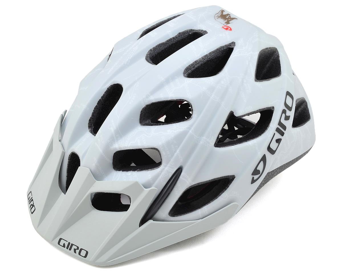 Giro Hex MTB Helmet (White CA Bear) [7055328-P]  Accessories 